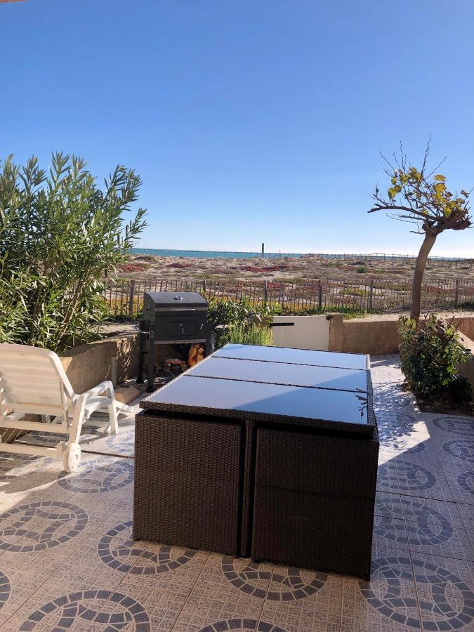 Barcaresa-Villa Sur Le Sable Vue Mer Panoramique Piscine Clim Wifi Le Barcarès Kültér fotó