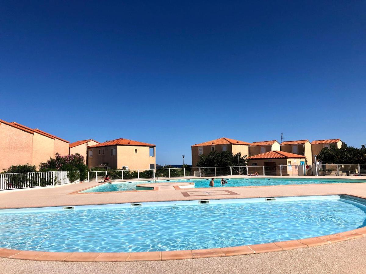 Barcaresa-Villa Sur Le Sable Vue Mer Panoramique Piscine Clim Wifi Le Barcarès Kültér fotó